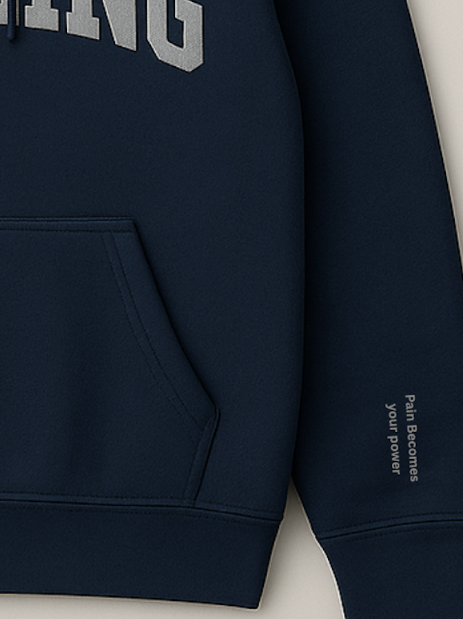 HEALING Hoodie – Embroidered Premium Hoodie | 430 GSM | Made in Italy