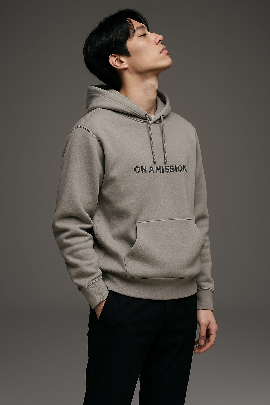 ON A MISSION Hoodie | Made in Italy | Premium Hustlewear for Men